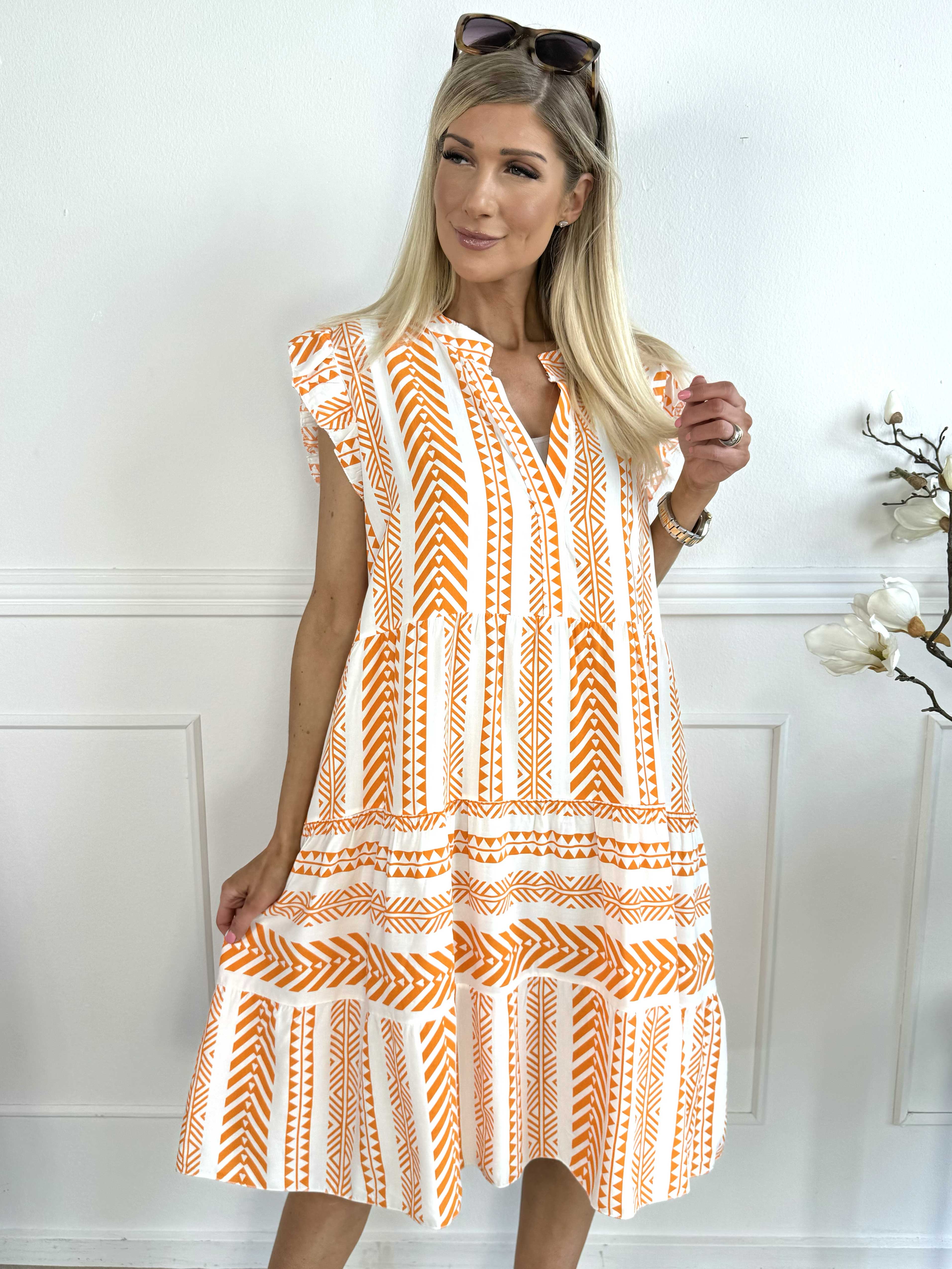 Samiya - Söt klänning med motiv